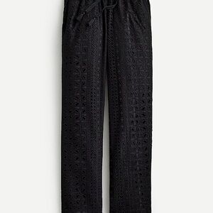 J Crew Pull-on easy pant in eyelet